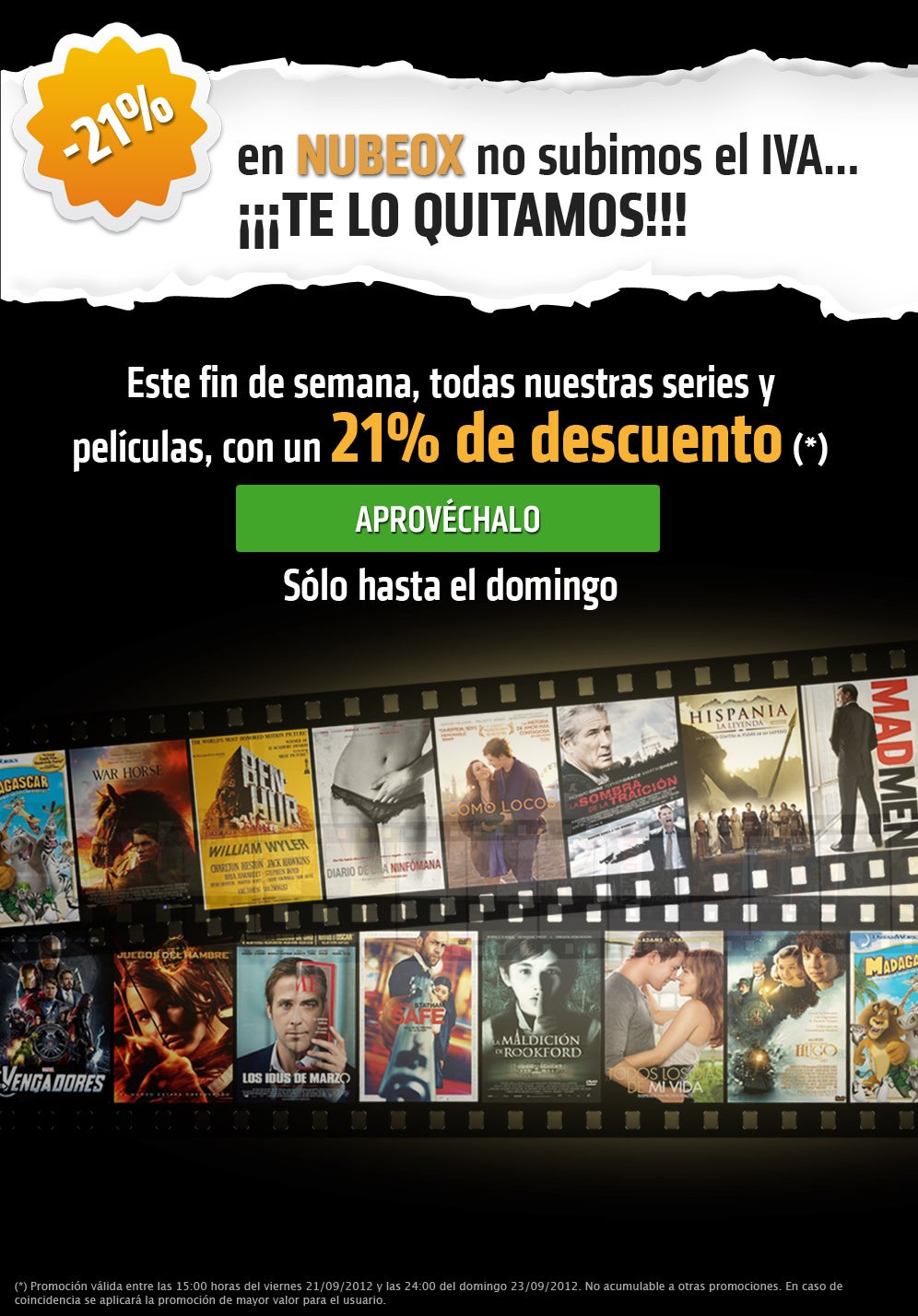 21% de descuento!