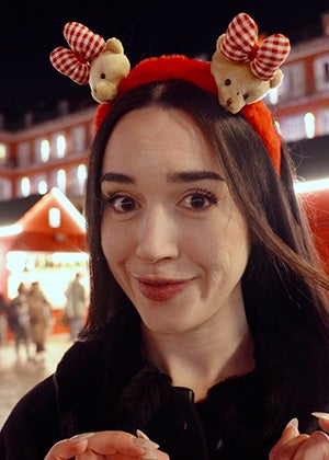 Paseo navideño con Maggie García