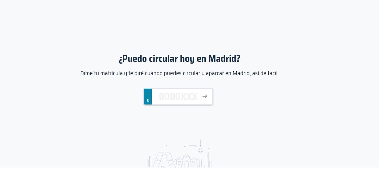 Circular en Madrid