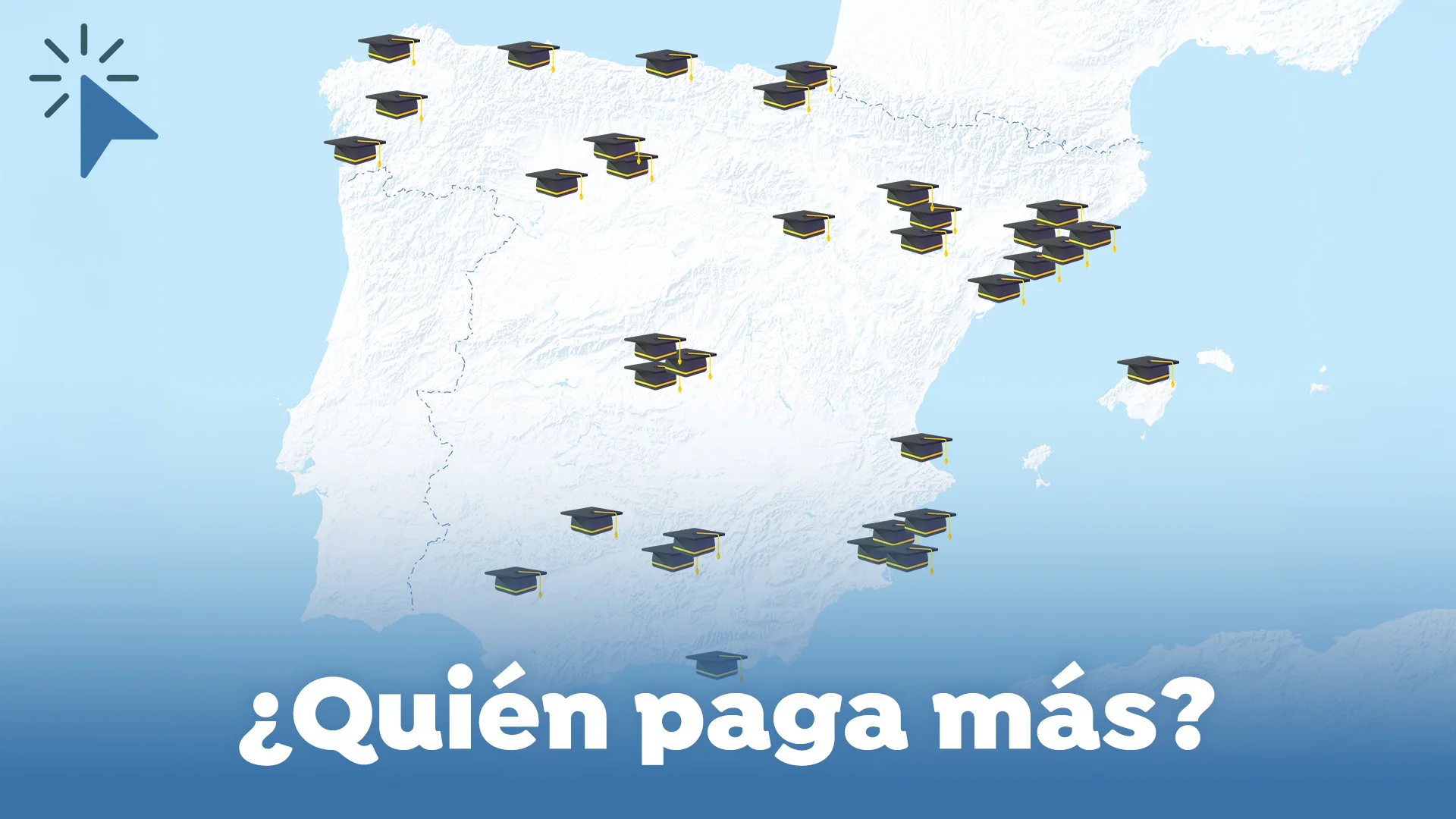 Mapa universidades quién paga más