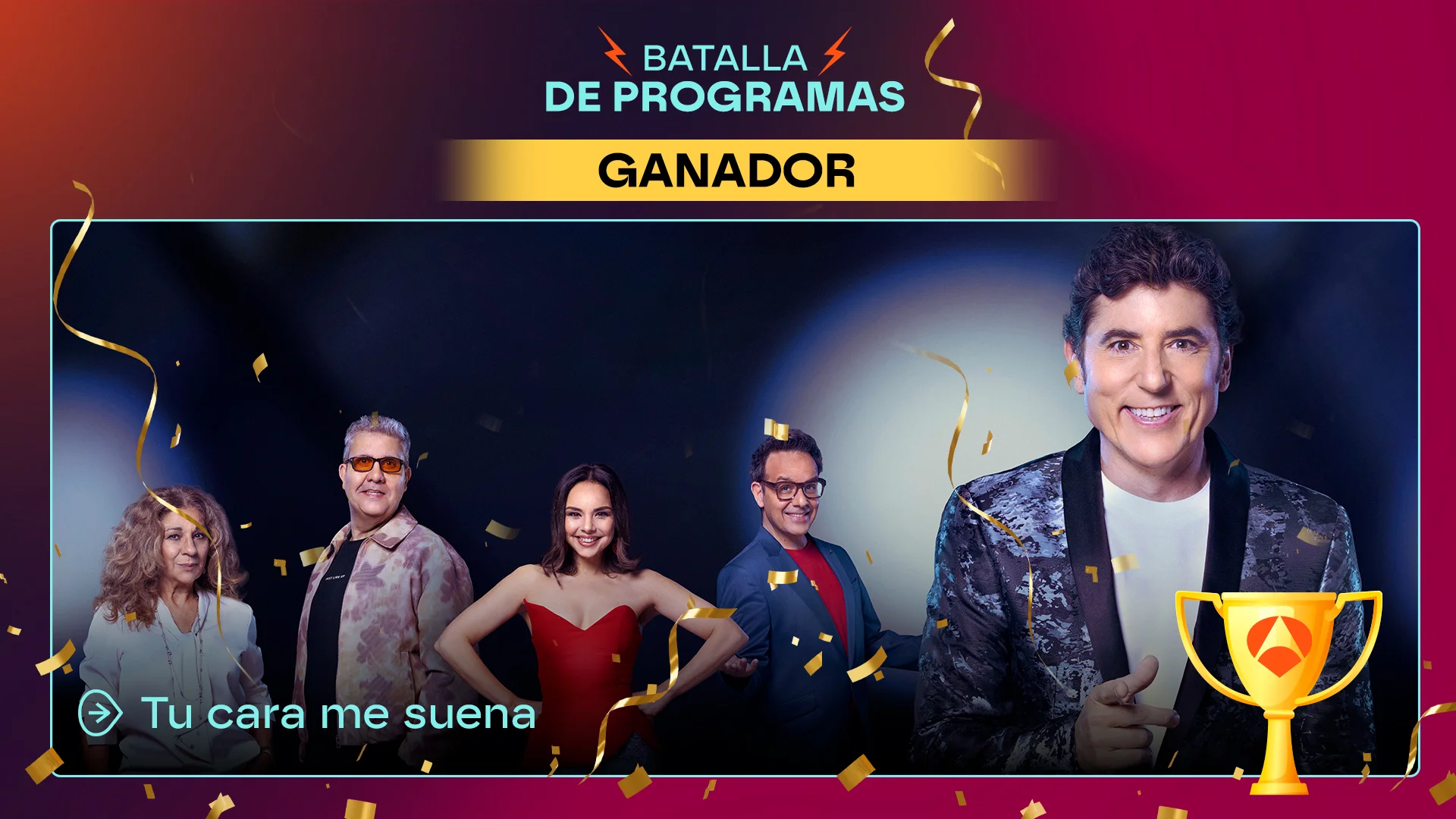 35 aniversario de Antena 3: batalla de programas