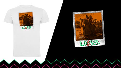 CAMISETA BLANCA SOFÁ