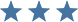 Estrellas azules