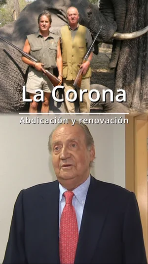 La evolución de la corona española