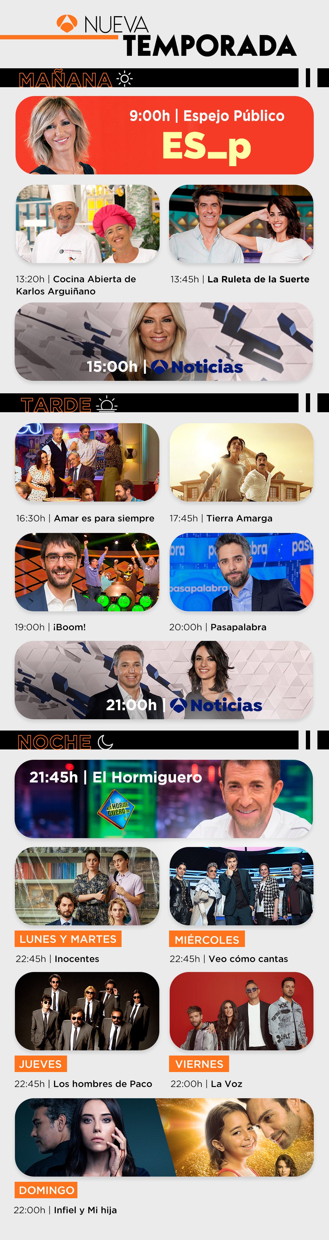 Programación Septiembre