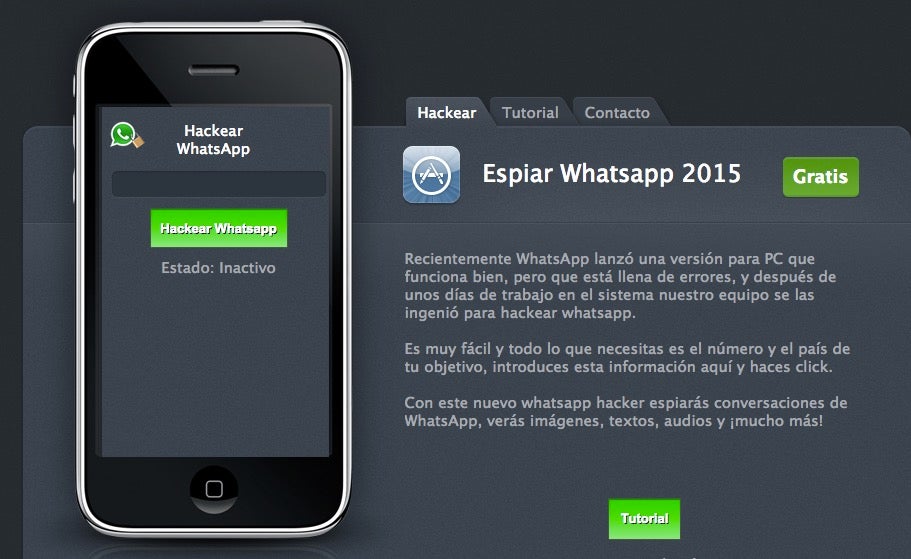Programas para espiar conversaciones de Whatsapp: una estafa para sacarte  dinero