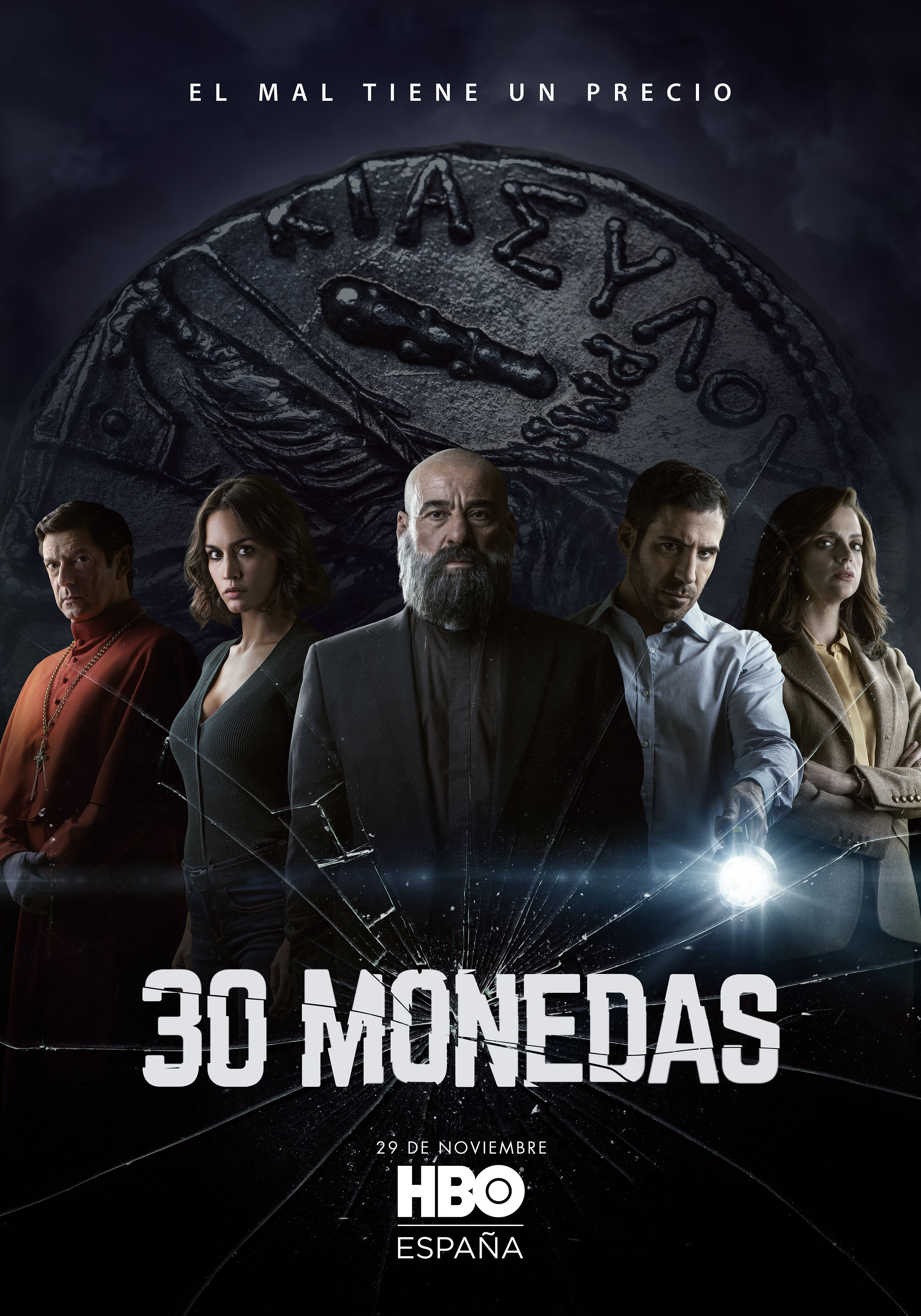 Cartel oficial de '30 monedas'
