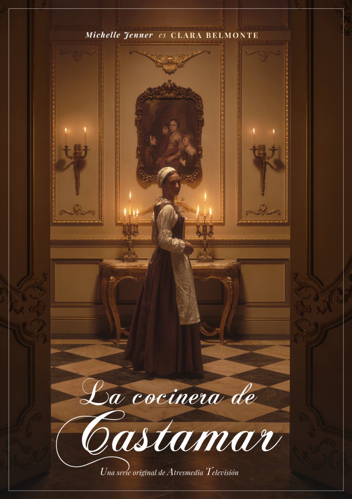 Michelle Jenner es una de las protagonistas principales de 'La cocinera de Castamar'.