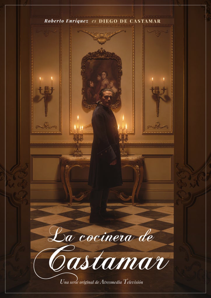Roberto Enríquez es otro de los protagonistas principales de 'La cocinera de Castamar'.