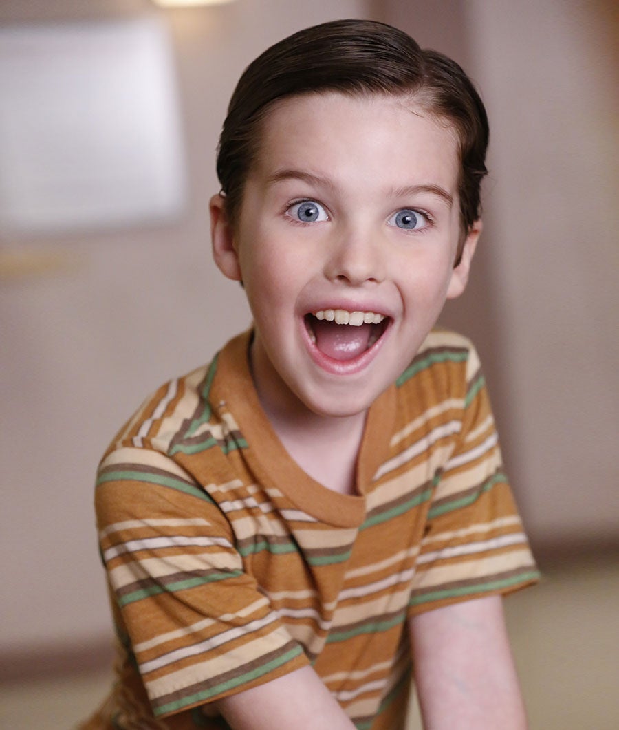 El joven Sheldon Cooper