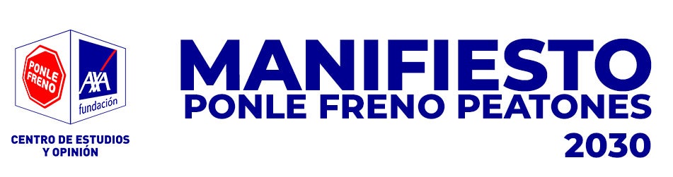 Manifiesto Ponle Freno Peatones 2030