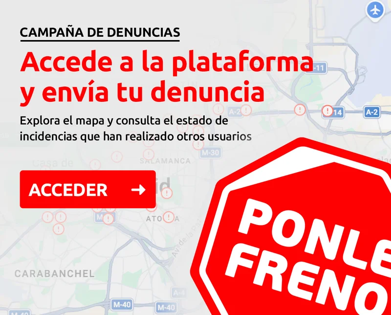 Plataforma de denuncias Ponle Freno