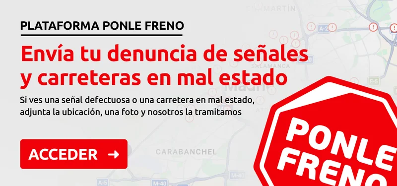Plataforma de denuncias Ponle Freno